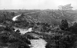 Devil's Punch Bowl From Gibbet Cross 1909, Hindhead