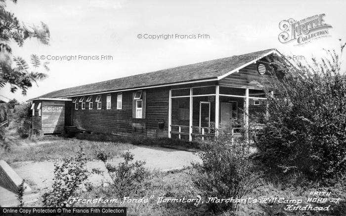 Photo of Hindhead, 'frensham Ponds' Dormitory, Marchants Hill Camp c.1955