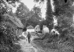 George Mayes And Broom Squire's Cottage 1907, Hindhead