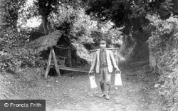 George Mayes Delivering Milk 1907, Hindhead