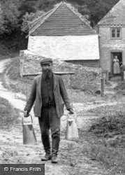 George Mayes, Milkman And Broom-Squire 1907, Hindhead