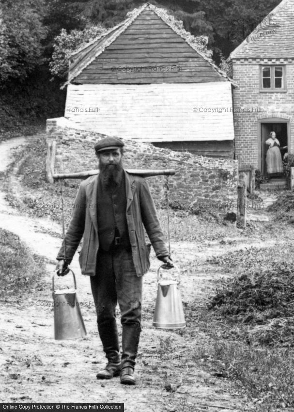 Hindhead, George Mayes, Milkman and Broom-Squire 1907