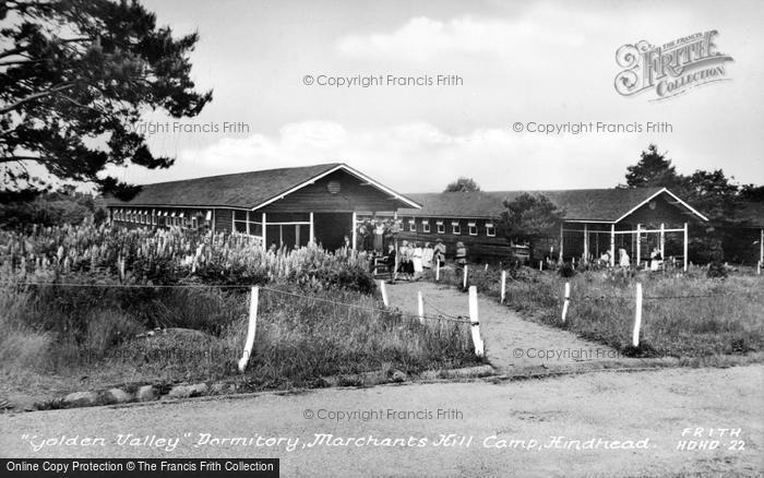 Photo of Hindhead, 'golden Valley' Dormitory, Marchants Hill Camp c.1955