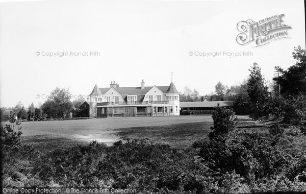 Photo of Hindhead, Golf Club House 1923