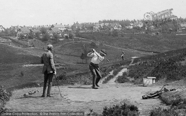 Photo of Hindhead, Golf Links, Second Tee 1918