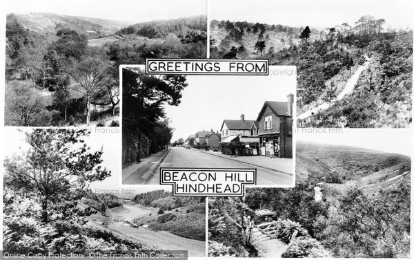 Photo of Hindhead, Greetings From Beacon Hill c.1960