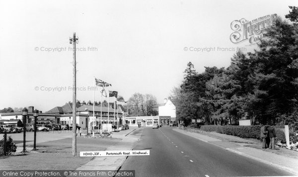 Photo of Hindhead, Portsmouth Road c.1955