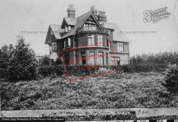 Photo of Hindhead, Professor Tyndall's House 1899