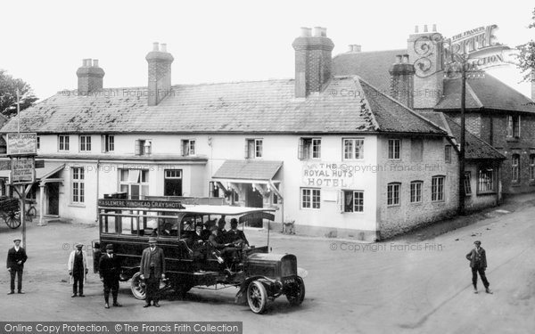 Photo of Hindhead, Royal Huts Hotel 1909