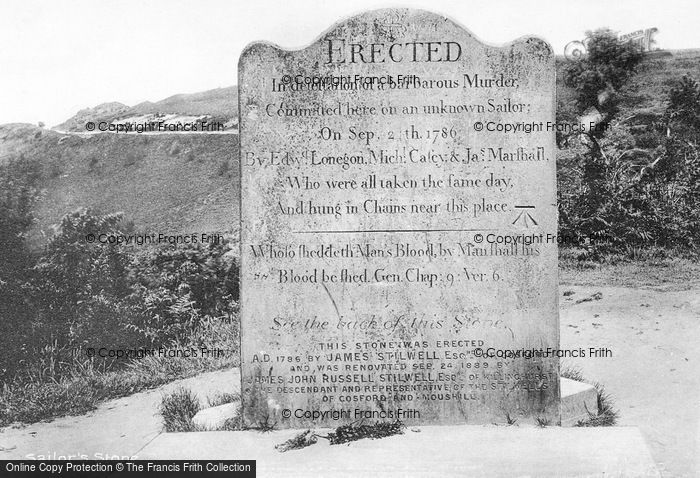 Photo of Hindhead, Sailor's Stone 1907