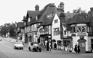 Hindhead, the Corner Shop c1965