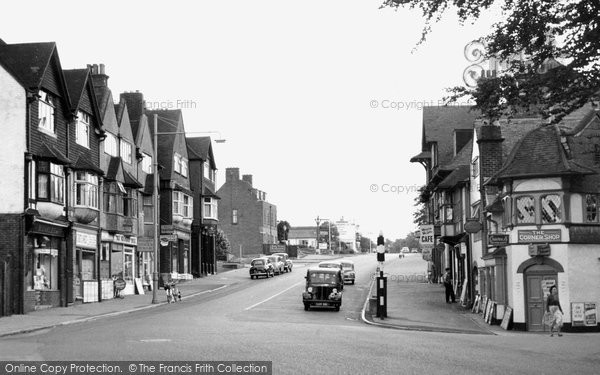 Photo of Hindhead, The Cross Roads c.1955