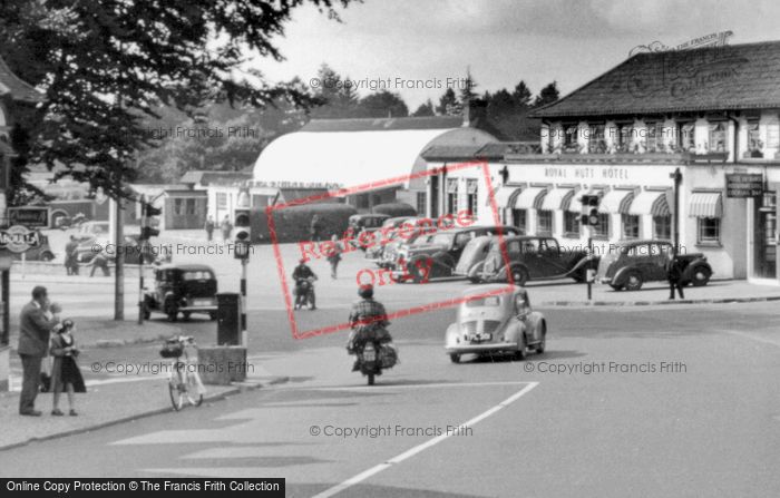 Photo of Hindhead, The Crossroads c.1955