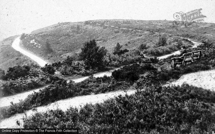Photo of Hindhead, The Devil's Punchbowl c.1935