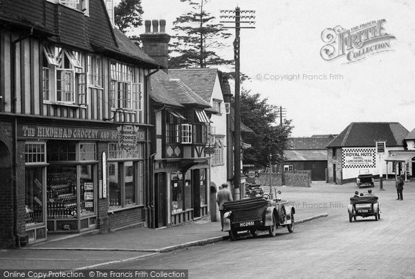 Photo of Hindhead, The Hindhead Grocery 1924