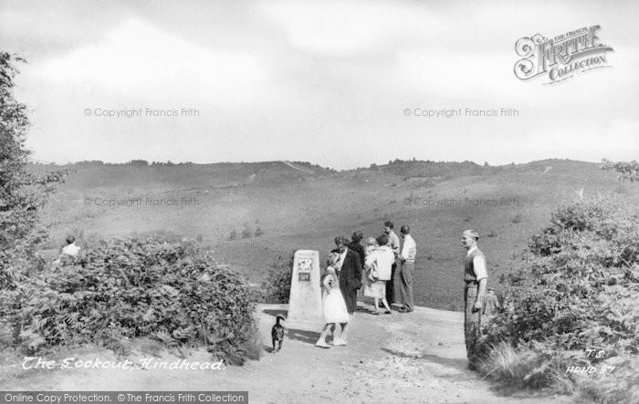 Photo of Hindhead, The Lookout c.1955