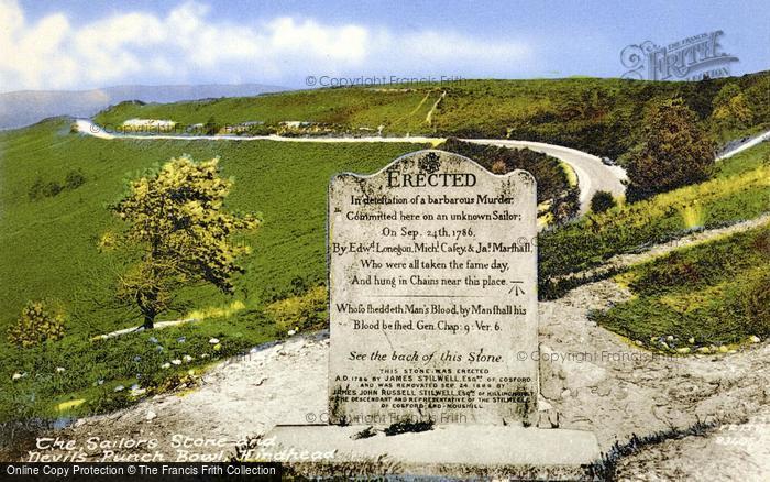 Photo of Hindhead, The Sailor's Stone 1930