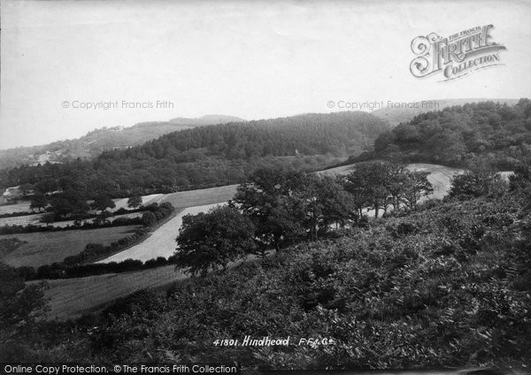 Photo of Hindhead, View From Gibbet Cross 1898