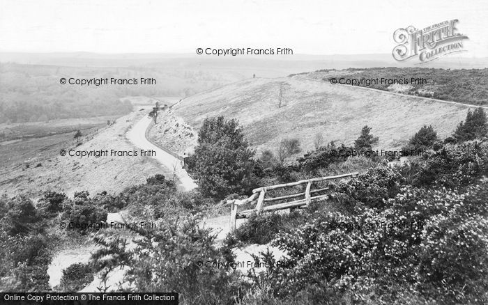 Photo of Hindhead, View From Gibbet Cross 1914