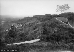 View From Gibbet Cross 1924, Hindhead
