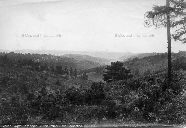Photo of Hindhead, View From Undershaw 1899