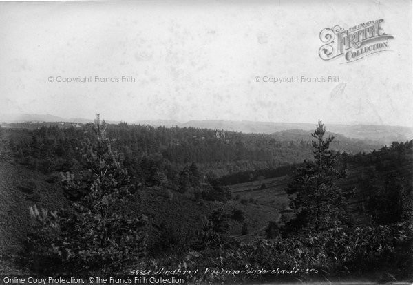 Photo of Hindhead, View Near Undershaw 1900