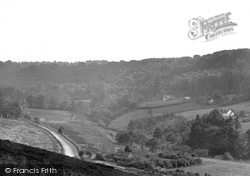 Whitmore Valley From Golf Links 1927, Hindhead