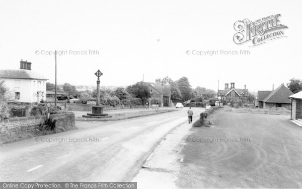 Photo of Hinstock, The Village And Memorial c.1965