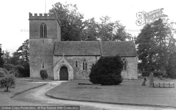 Photo of Hinton Charterhouse, Church Of St John The Baptist c.1950