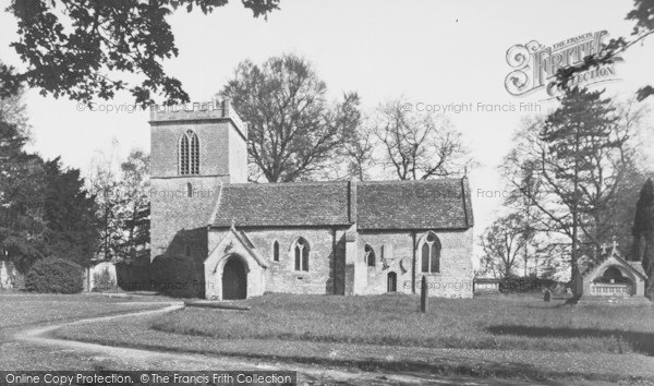 Photo of Hinton Charterhouse, Church Of St John The Baptist c.1960