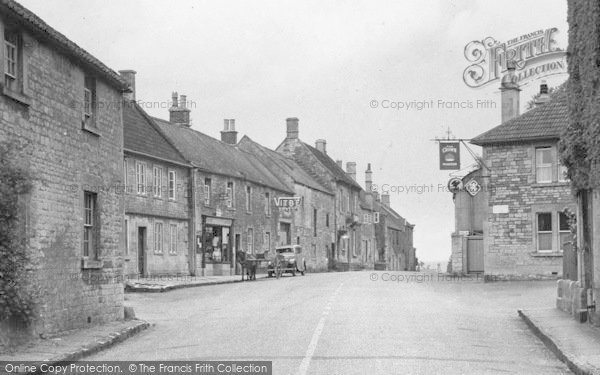 Photo of Hinton Charterhouse, High Street c.1955
