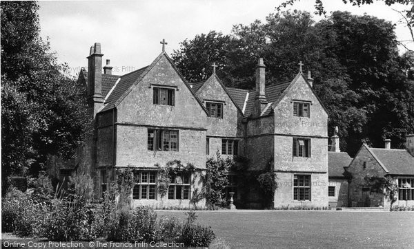 Photo of Hinton Charterhouse, Hinton Priory c.1960