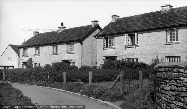 Photo of Hinton Charterhouse, Hinton Villas c.1960