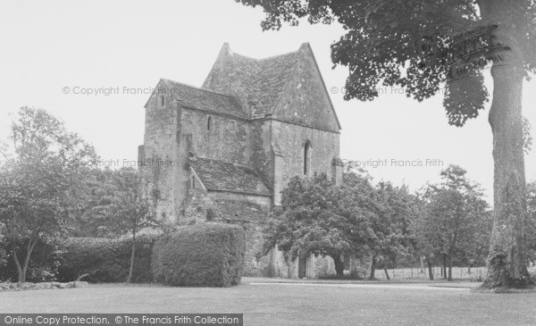 Photo of Hinton Charterhouse, The Chapter House, Hinton Priory c.1960