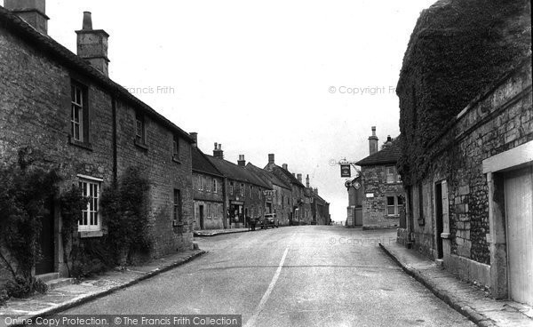 Photo of Hinton Charterhouse, The Village c.1950