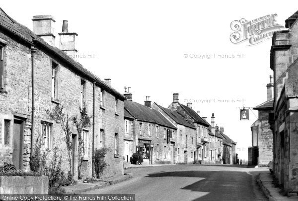Photo of Hinton Charterhouse, The Village c.1960