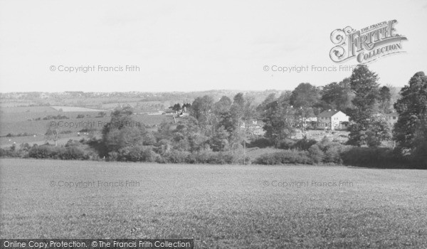 Photo of Hinton Charterhouse, View From The Wellow Road c.1960