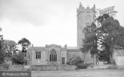 St George's Church c.1955, Hinton St George