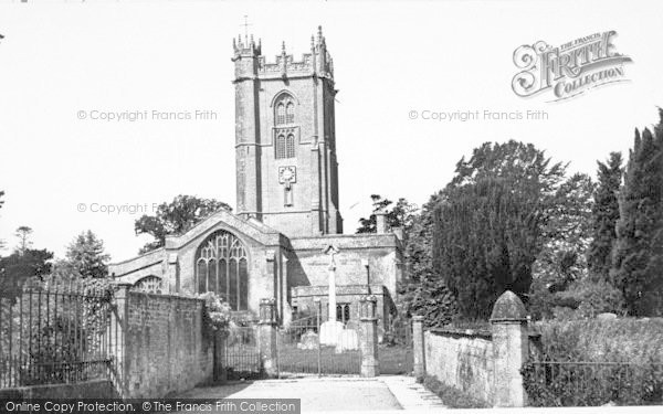 Photo of Hinton St George, The Church c.1955