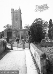 The Church c.1955, Hinton St George