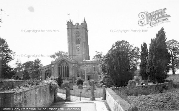 Photo of Hinton St George, The Church c.1955