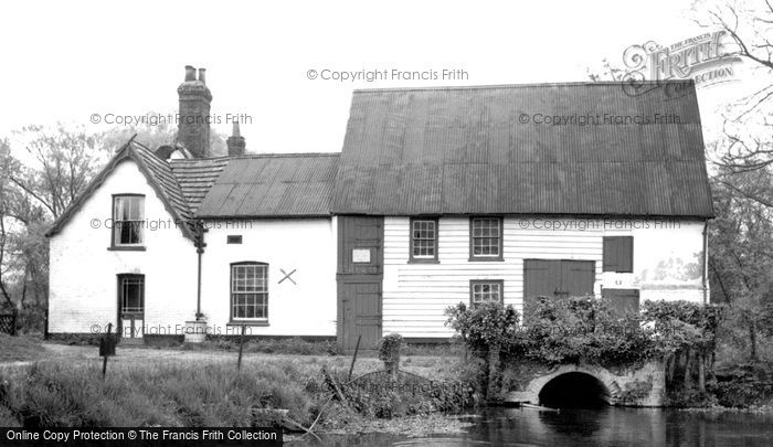 Photo of Hinxton, Mill And River c.1960