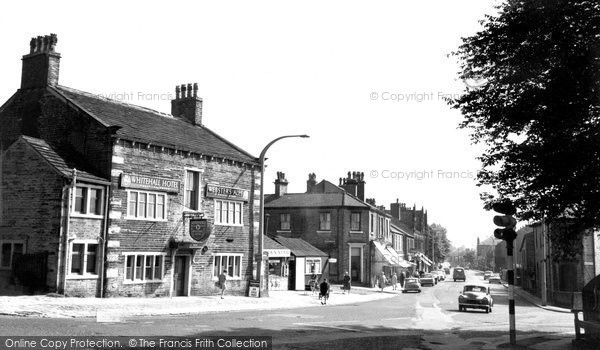 Photo of Hipperholme, Leeds Road c.1965