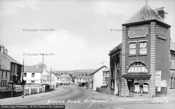 Photo of Hirwaun, Brecon Road c.1955