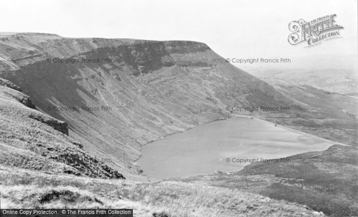 Photo of Hirwaun, Llyn Fawr Reservoir From Rhigos Pass c.1955