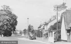 Station Road, Bus Shelter c.1965, Histon