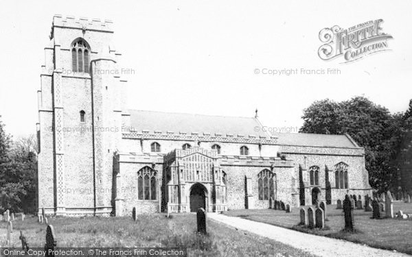 Photo of Hitcham, Parish Church c.1960