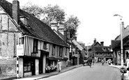 Hitchin, Bridge Street c1955