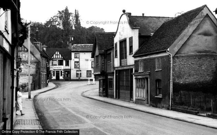 Photo of Hitchin, Bridge Street c.1955