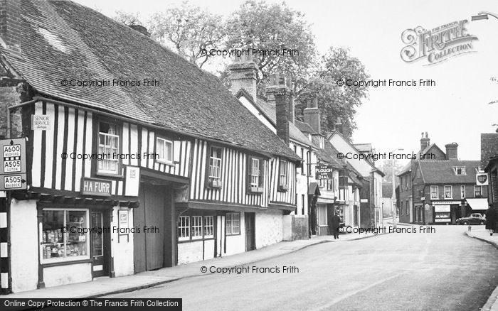 Photo of Hitchin, Bridge Street c.1955